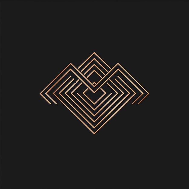 Real estate logo design modern and elegant style design business logo design