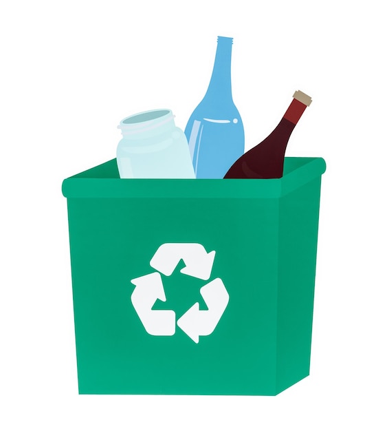 Recycle glasses png sticker transparent background