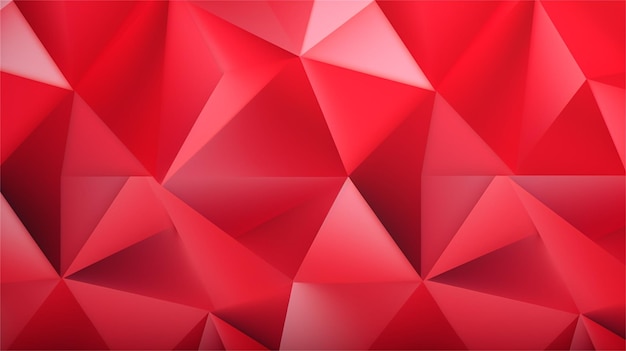 Red abstract polygonal background Vector illustration for your design