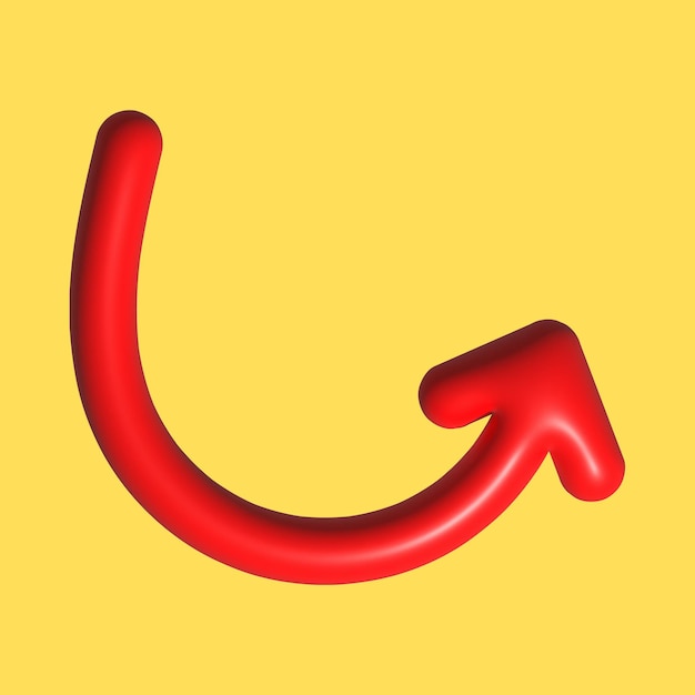 Red Arrow 3d Red Arrow 3D Red arrow In Different Style and shapes 120