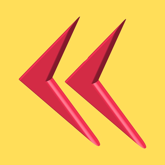 Red Arrow 3d Red Arrow 3D Red arrow In Different Style and shapes 197