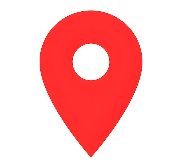 Red Location Pin Icon