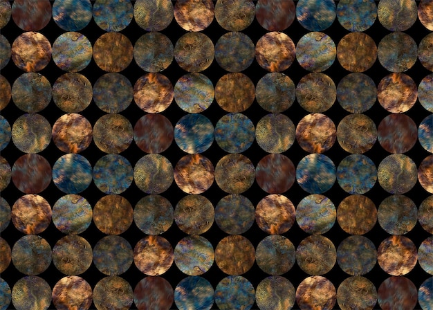 Seamless pattern with circles Abstract background