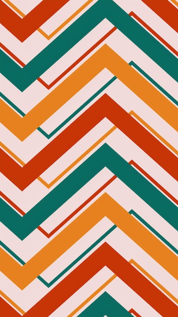 Seamless Pattern With Geometric Background