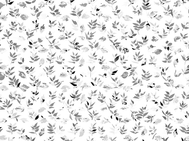 seamless spring leaf pattern