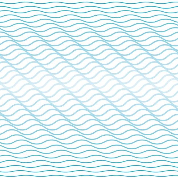 Seamless wave png pattern background