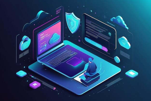 Securing data with advanced tech to prevent detect fraud Shielding personal info online