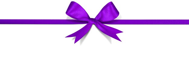 Shiny and satin ribbon Merry christmas and happy new year greeting card