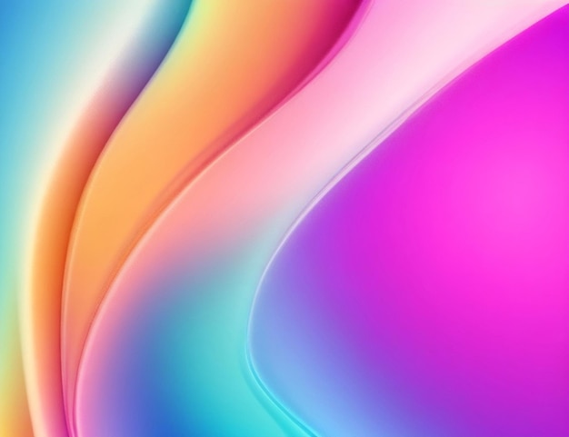 Simple Minimal Abstract Gradient Smooth Wave Motion Background
