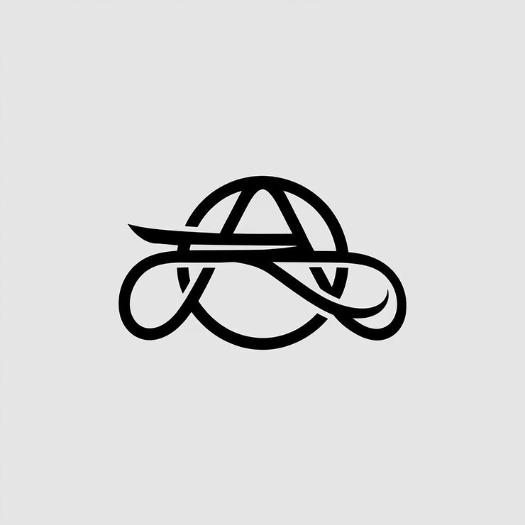 Bild sleek and elegant logo vector with a monogram