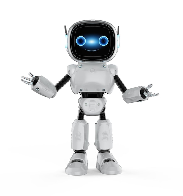 Small robot assistant hand extend