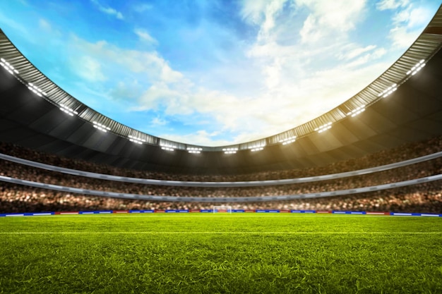 soccer stadium field soccer background