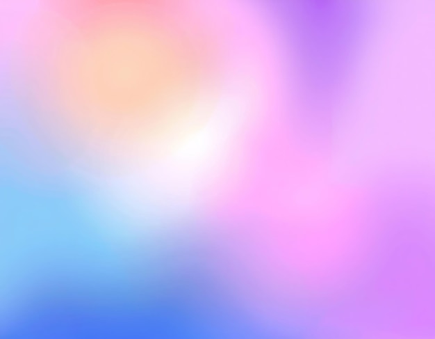 Soft and dreamy abstract background with a smooth gradient of pastel pink blue and white colors