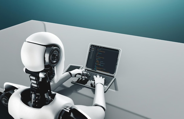 Software development programming on computer screen for modish application and program coding