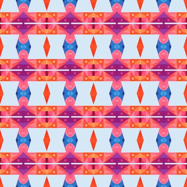 Sømløst geometrisk mønster til stof, wallpaper, baggrundsdesign og tekstur