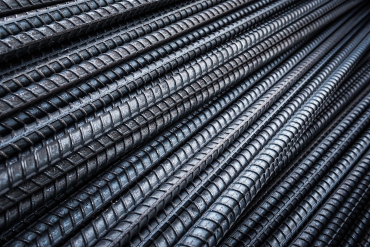 Bild steel rebars for reinforcement concrete