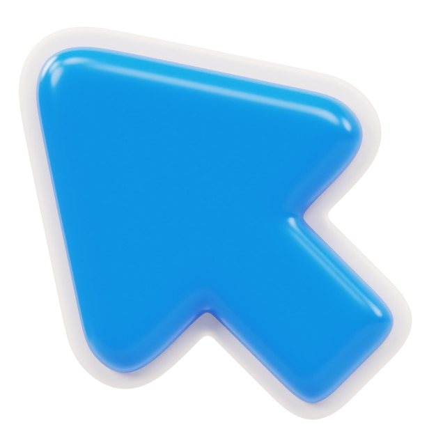 Stickers Collection 3D Cursor Icon Illustration Pack