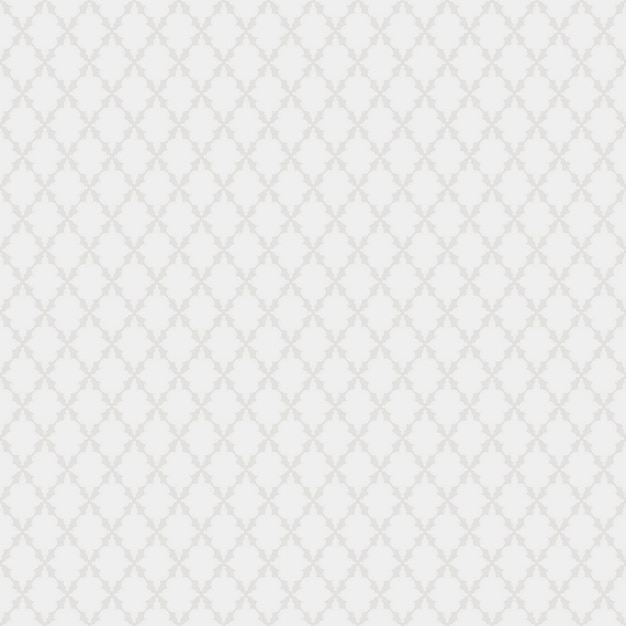 Subtle White Damask Pattern