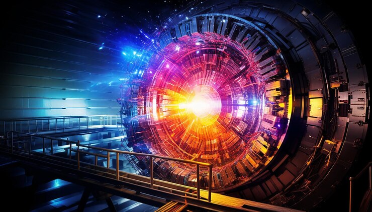 Bild synchrotron cern lhc