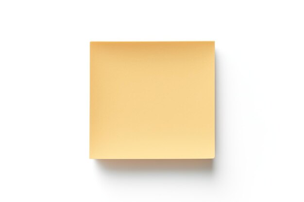 Tan blank post it sticky note isolated on white background ar 32 v 52 Job ID 8aca7a5125fd4ec8a369adb