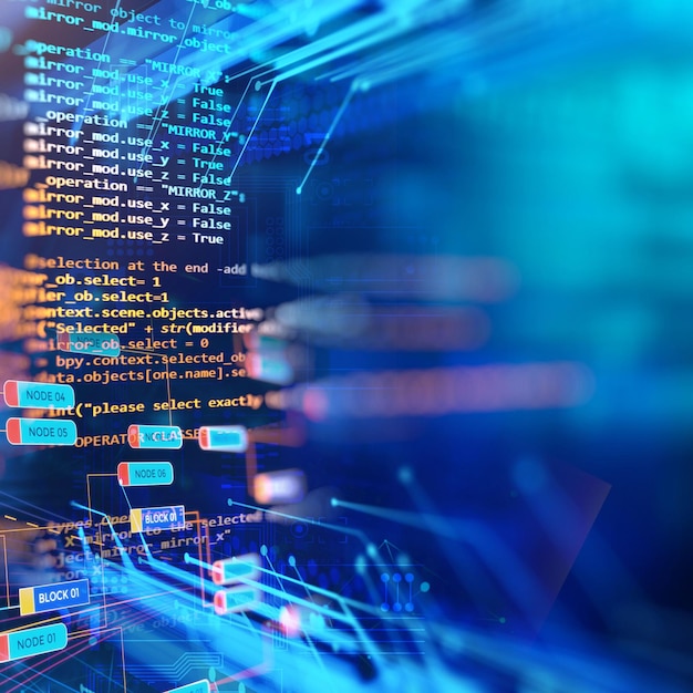 Technology background image