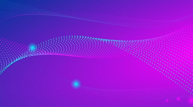 technology concept particle background design