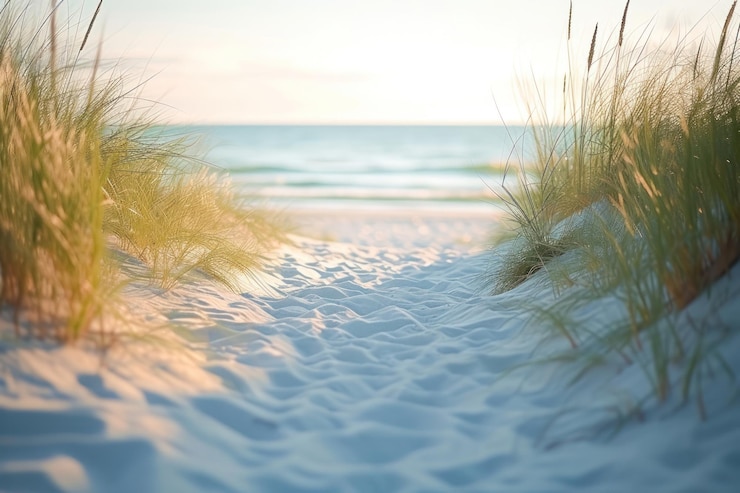 Bild the beach landscape outdoors horizon