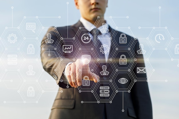 The concept of exposing system protection using a virtual screen