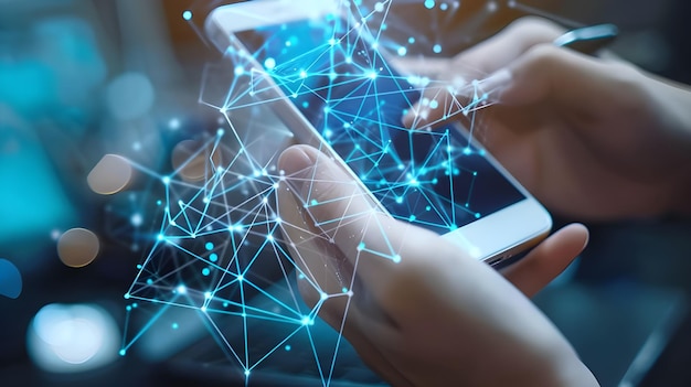 The revolution of Neobanks Fintech development and smartphone digital banking safe online transactio