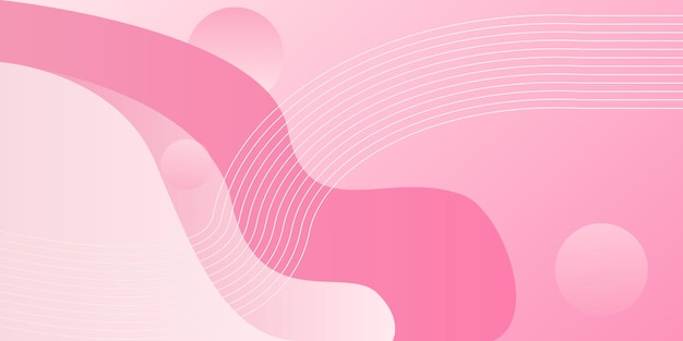 The wave background with beautiful pink