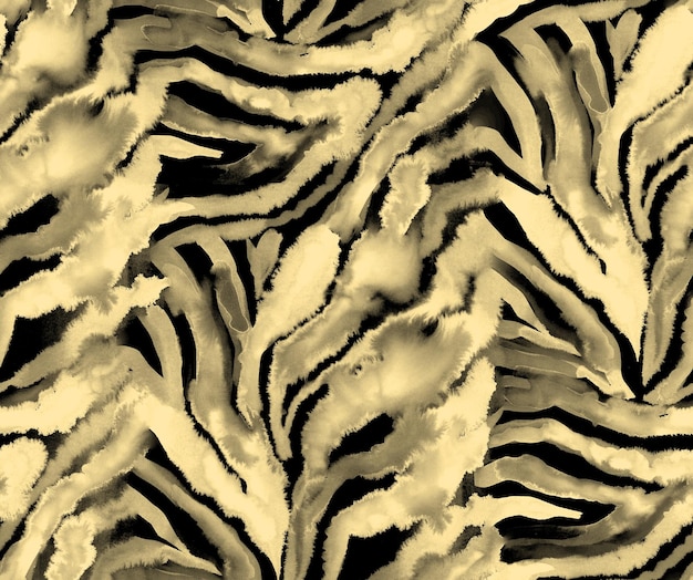 Tiger Skin Pattern Image