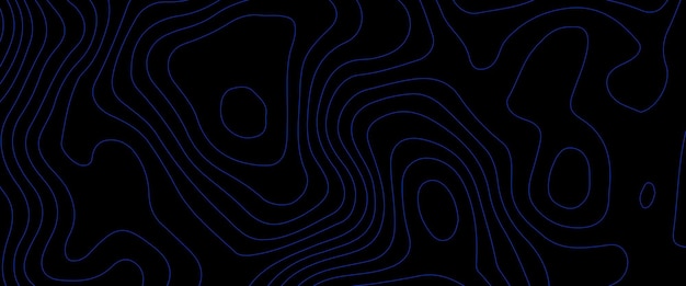 Topographic line contour map background geographic grid map