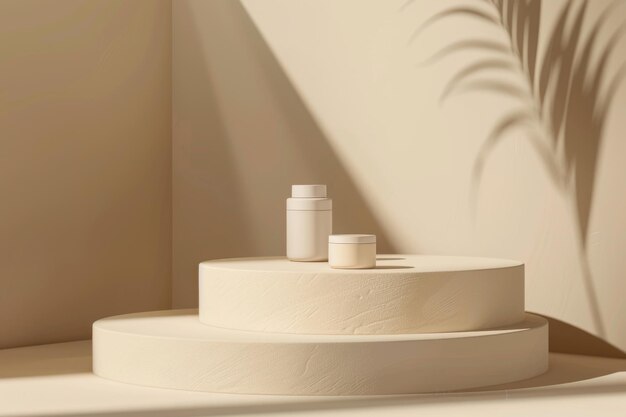 two bottles placed on top of a table suitable for various concepts