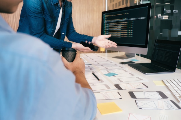 UX UI and Programming development technology.