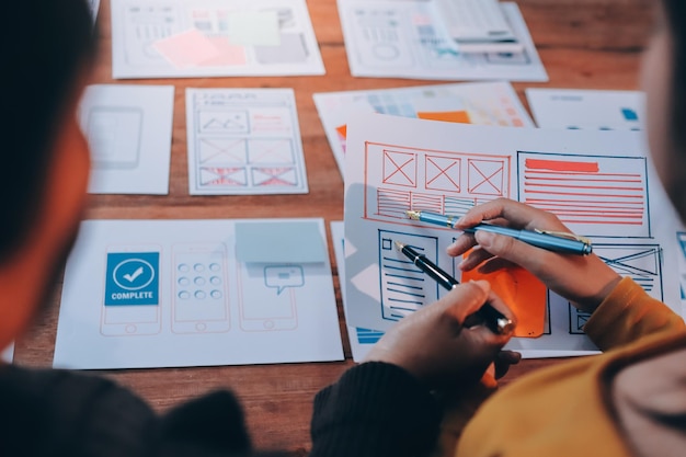 UX UI and Programming development technology