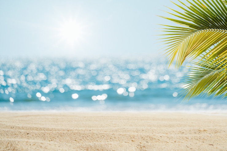 Bild vacker tropisk strand