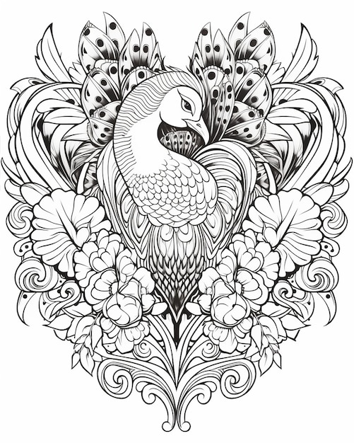 Vector Clip Art Mandala Coloring Pages