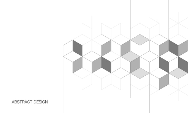 Vector illustration of abstract geometric background