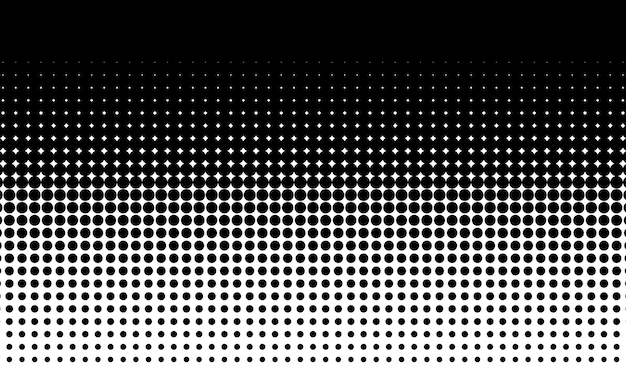 Vertical haftone gradient with many tiny dots