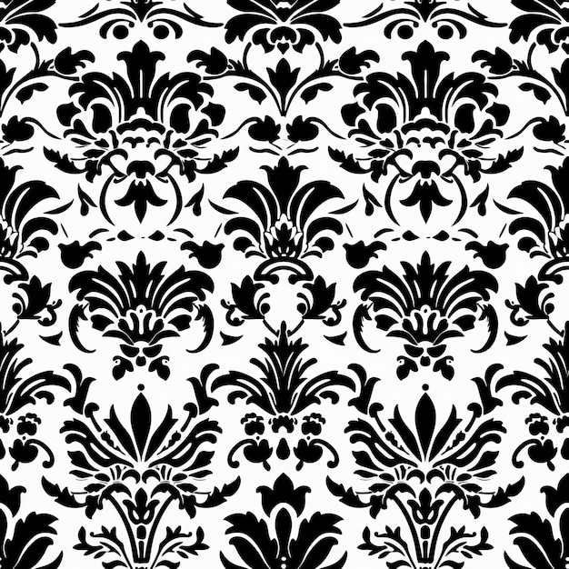 Vintage Damask Patterns Bold Textural Natureinspired Designs