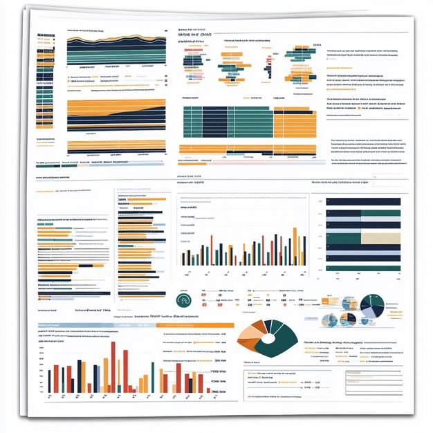 Visual of a comprehensive wealth management report with asset and liability analysis