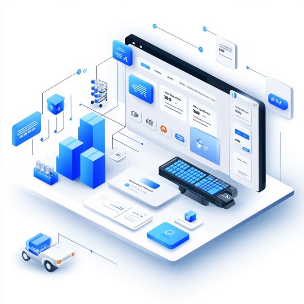 Visual of an ecommerce stores user account dashboard with order history wish lists and account sett