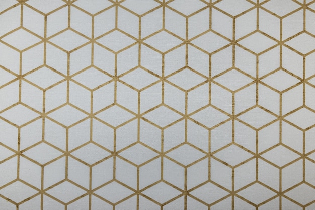 Wallcovering background texture with geometric ornament. Seamless pattern
