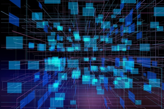 Warp grid background