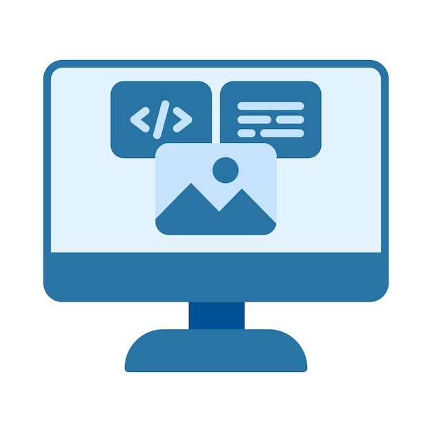 Web Design Flat Illustration