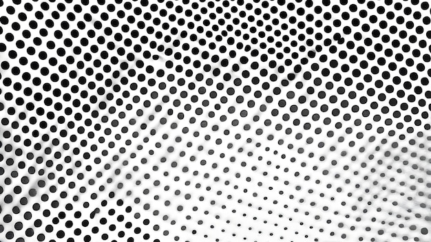 white and black halftone background