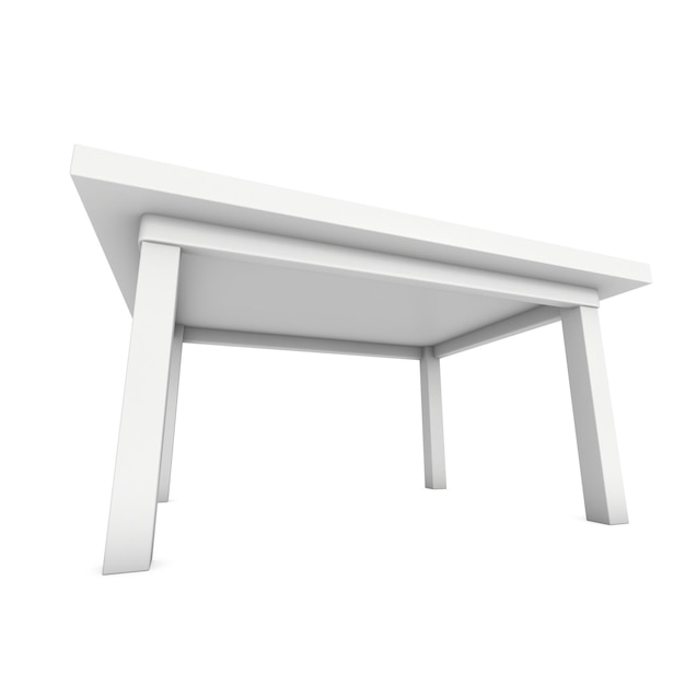 White Table 3D