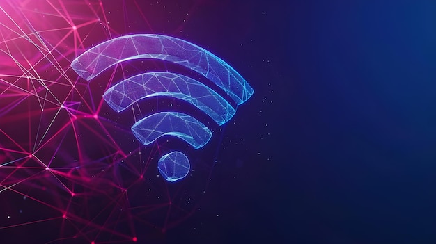 Wifi hotspot symbol, wifi internetzone, kommunikationsteknologi, gratis forbindelse og 5G-netværk