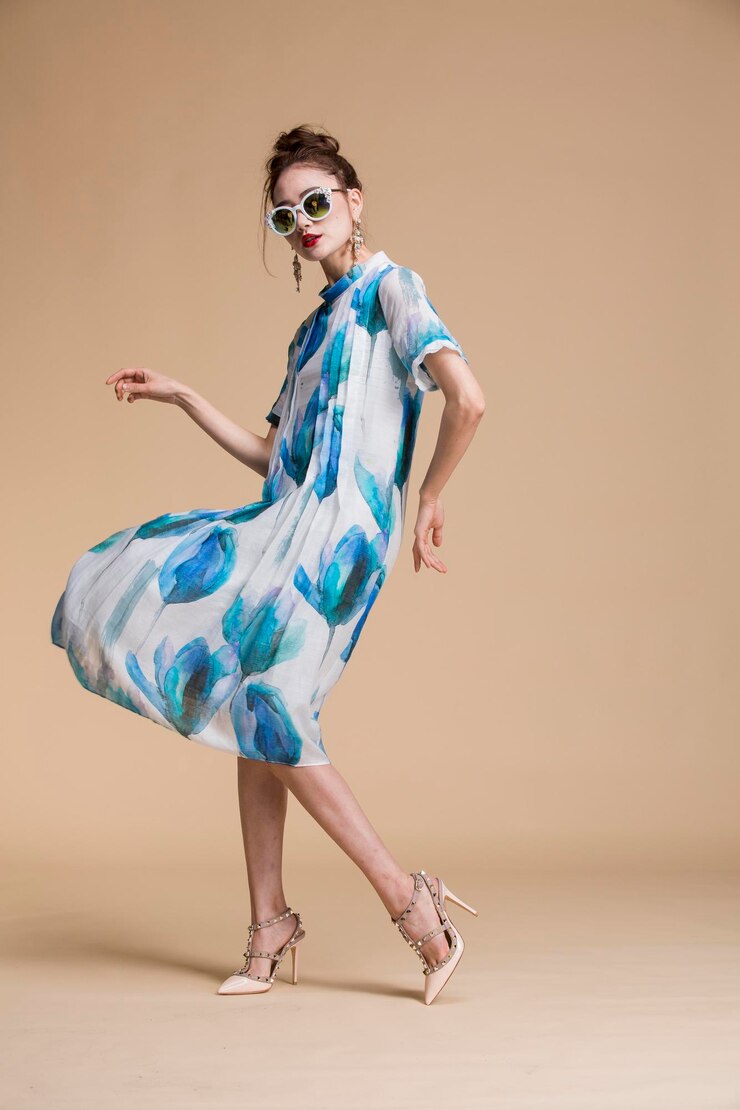 Woman dress fashion