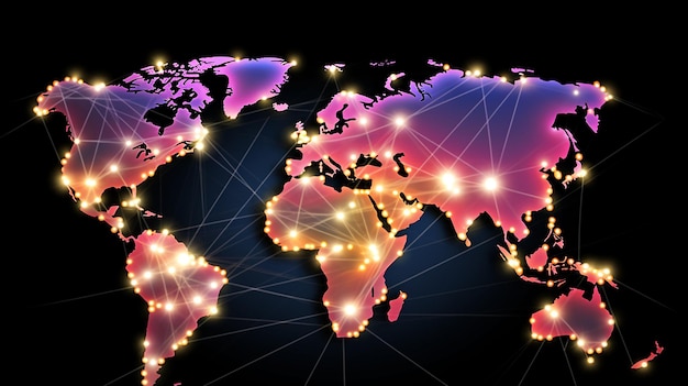 World wide web concept network 3D